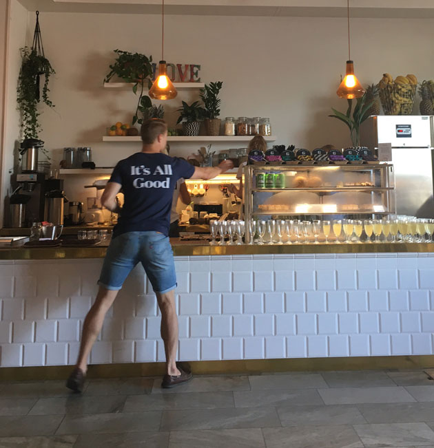 Goodio Café viimeistelee Kanavarannan keitaan
